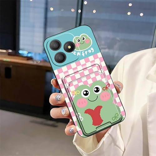 Phone Case Compatible with Blackview Wave 9C, Graffiti Cartoon Back Cover Anti-knock Cute Shockproof Design Card slot Soft case 