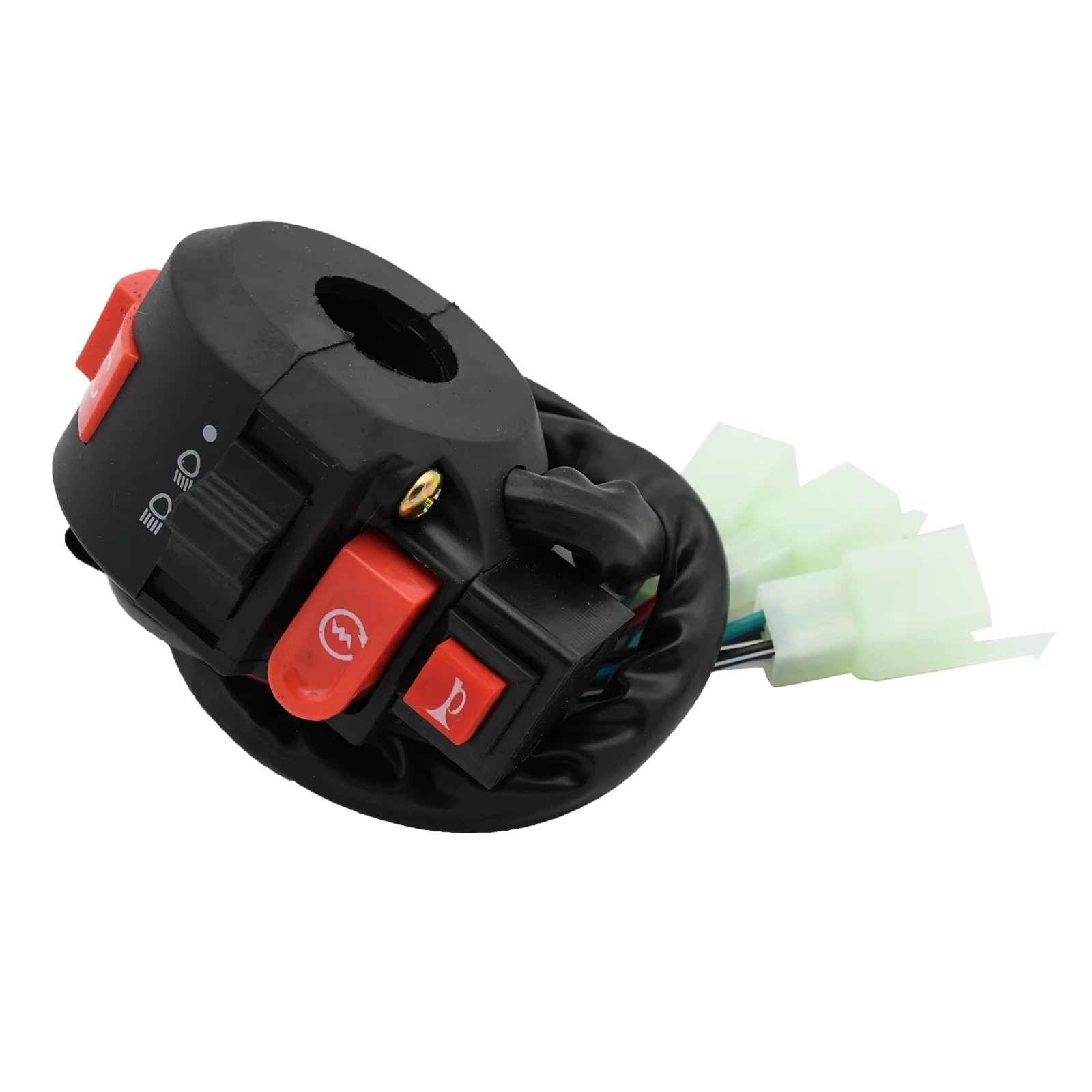Interruttore Moto Da 22mm Controllo Manubrio Scooter ATV Universale Indicatori Direzione Indicatori Di Direzione Controllo Start Stop Interruttore Luce Manubrio Kill Interruttore