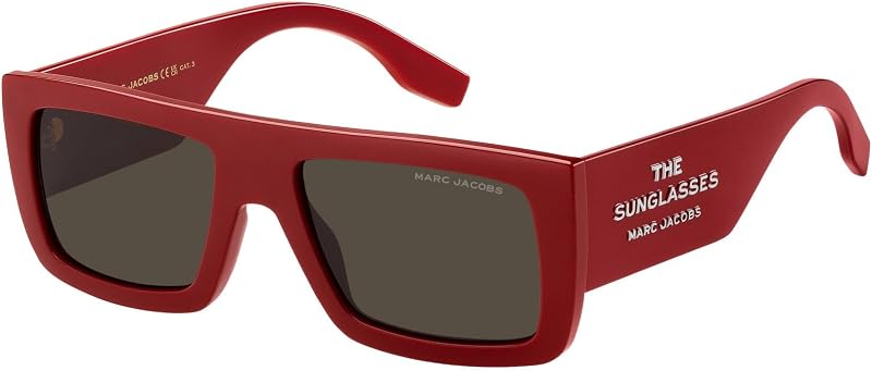 lentes de sol rojas Marc Jacobs