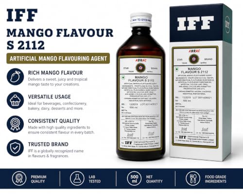 Image of IFF, Mango Flavour S 3212, An Artificial Flavouring Agent -500 ML