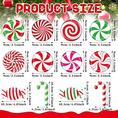 Image of Demissle 24 Pcs Car Air Fresheners Bulk Cute Hanging Air Freshener Groovy Scented Fresheners Rearview Mirror Decor for Women Car Accessories(Vivid Candy)