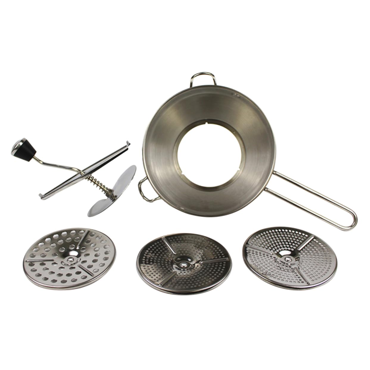 Unomor Easy-clean Food Blender Stainless Steel Baby Food Maker Fruit Veggie Jam Refiner Jam Making Tools