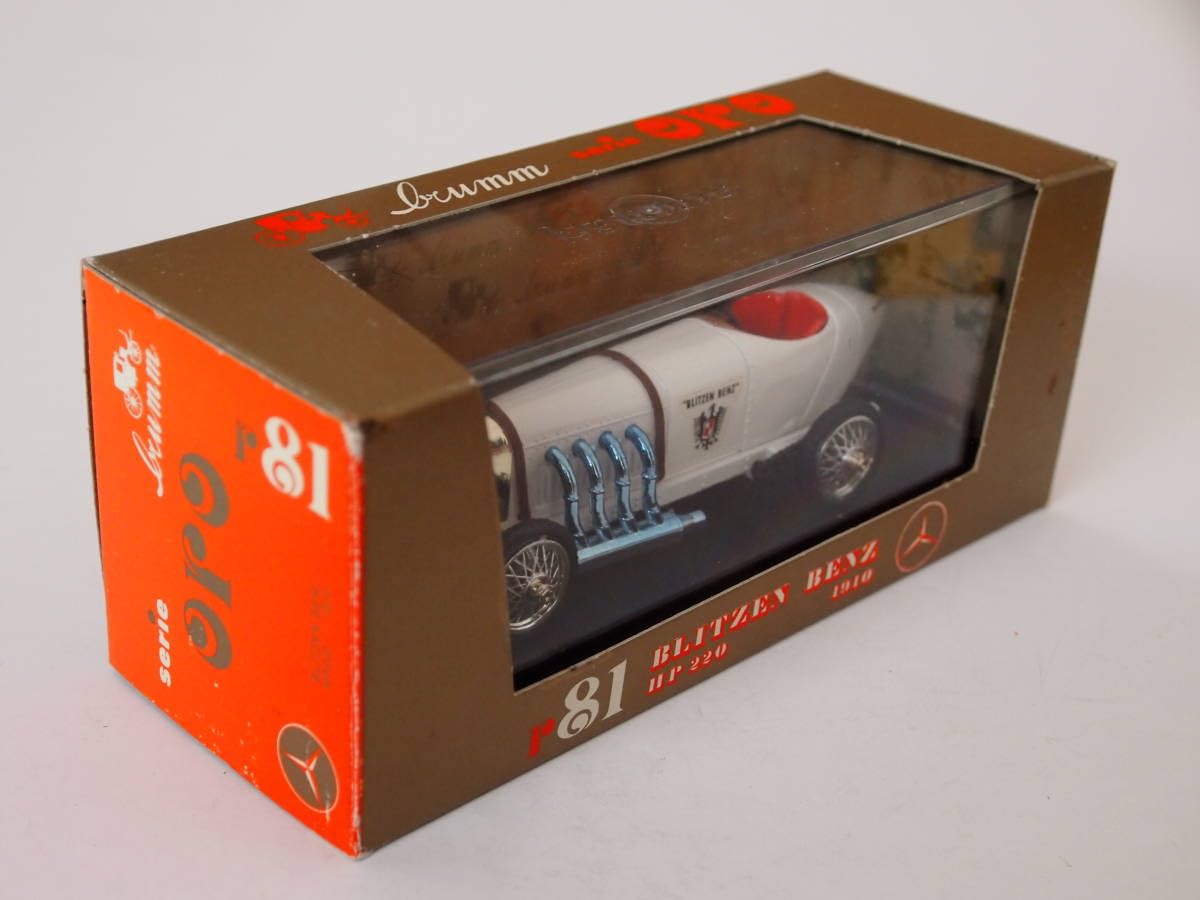 Amazon | brumm 1/43 ORO SERIES #81 BLITZEN BENZ HP220 1910