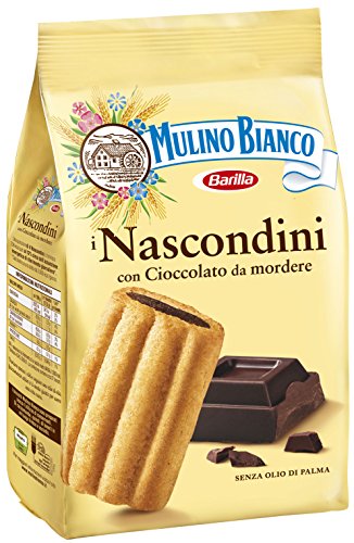 Mulino Bianco | Italian Biscuits | Mulino Bianco Nascondini -330g | Italian Cookies | 11.64 Ounce Total Weight