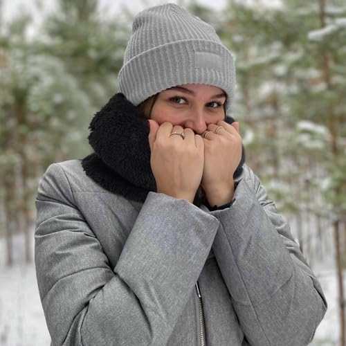 1Pcs Kids Thick Winter Scarf Winter Collar Scarf Neck Warmer for Boys Girls4