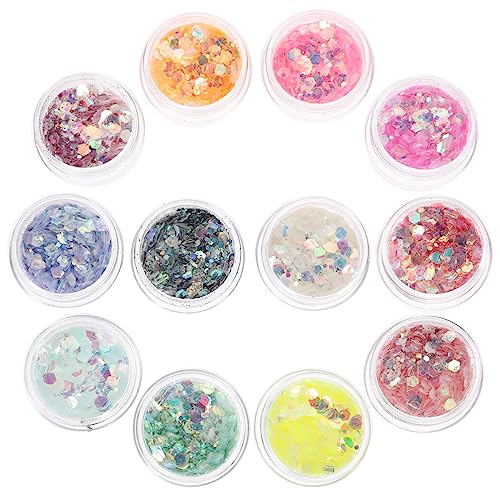 PLAFOPE Glitter Gel for Body Face Hair and Eye Shadow Safe Easy to Use Makeup Supplies for Parties Carnivals and Halloween Celebrations