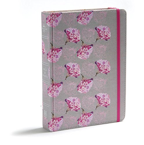 RVR 1960 Note-Taking Bible, Grey/Pink Cloth (Spanish Edition)