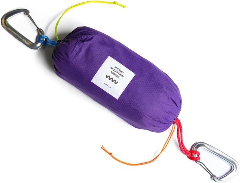 ジンダイジマウンテンワークス PB CAMP Hammock 紫 ストラップ付 ジン