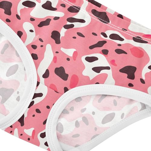 Pink Cow Print Toddler Girls's Underwear 2T 202b28644