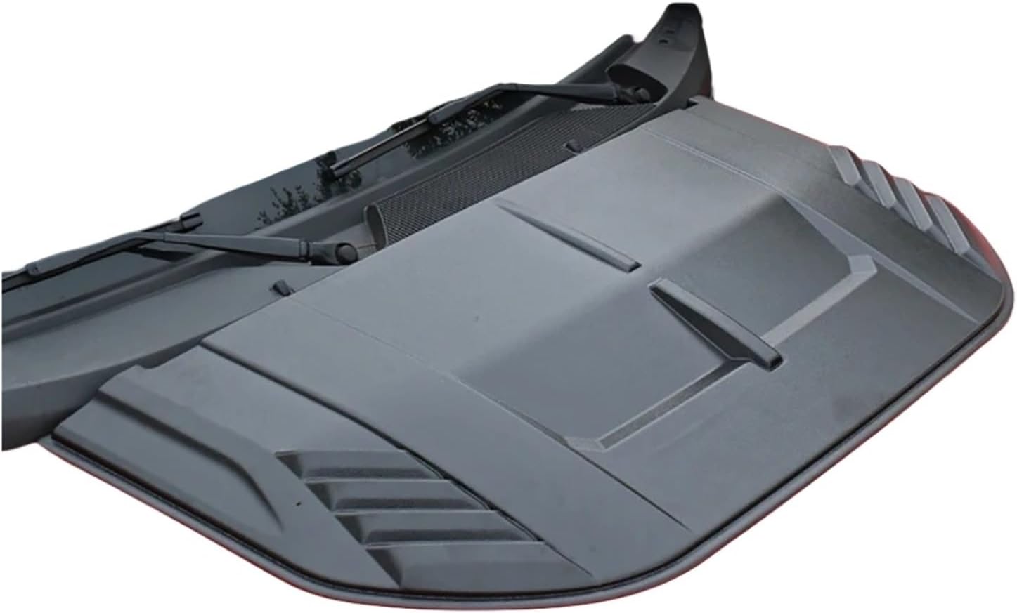 Car Accessories Matte Black Bonnet Scoop 4x4 Hood Vent Bonnet Cover Hood Scoop Compatible For Bronco 2021-2023