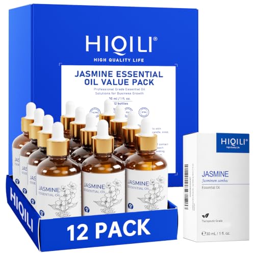 Set de Aceite Esencial de Jazmín 12 Piezas 1 fl oz