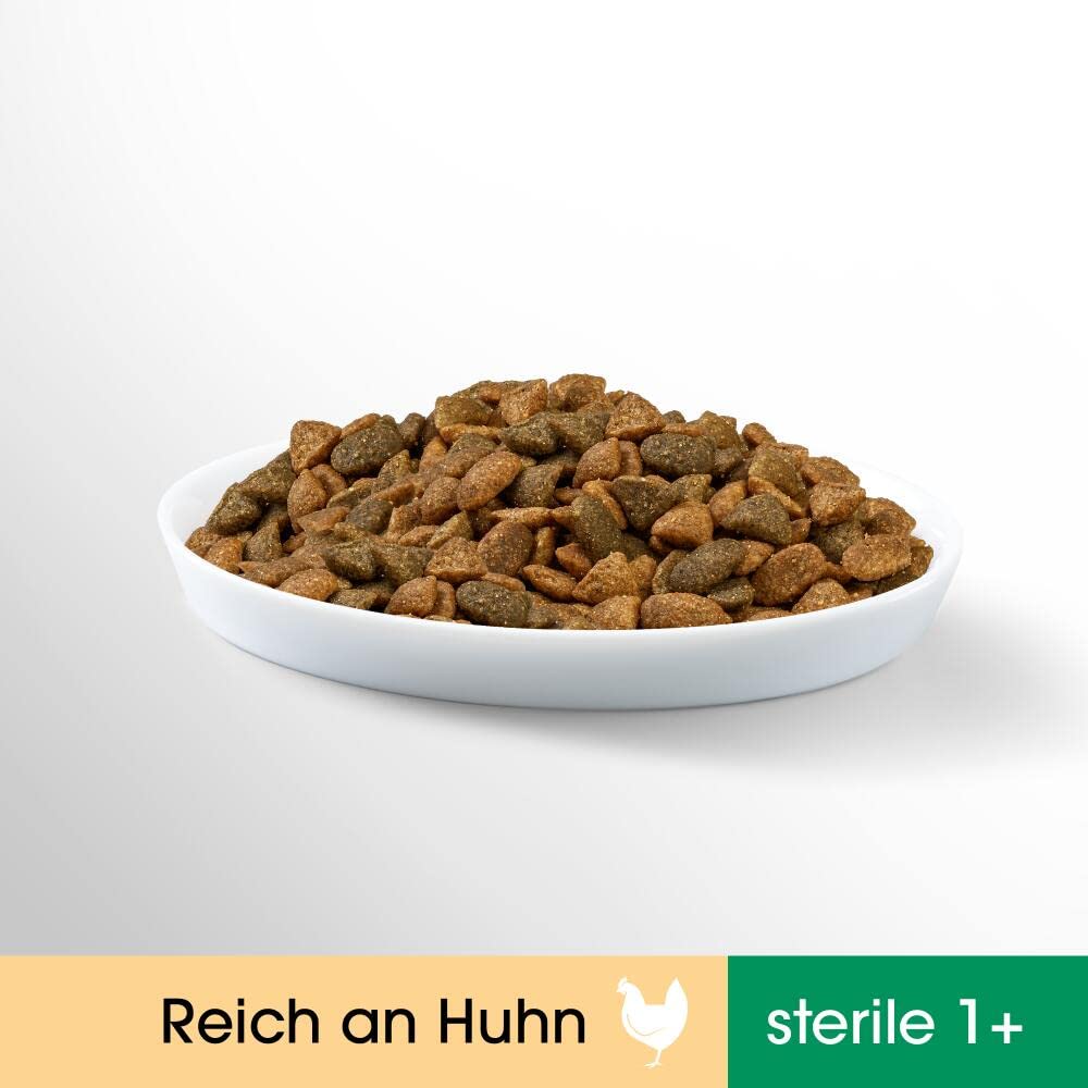 PERFECT FIT Katze Beutel Sterile Adult 1+ mit Huhn 3 x 2,8kg
