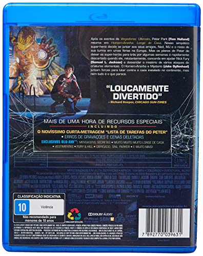 Homem Aranha Longe de Casa [Blu-Ray]