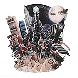 -Weihnachts-gruß-Karte Niedliche Cartoon-elch--pferdeschlager-hülle-Hand-nähte Weihnachtsdekoration Für Zuhause