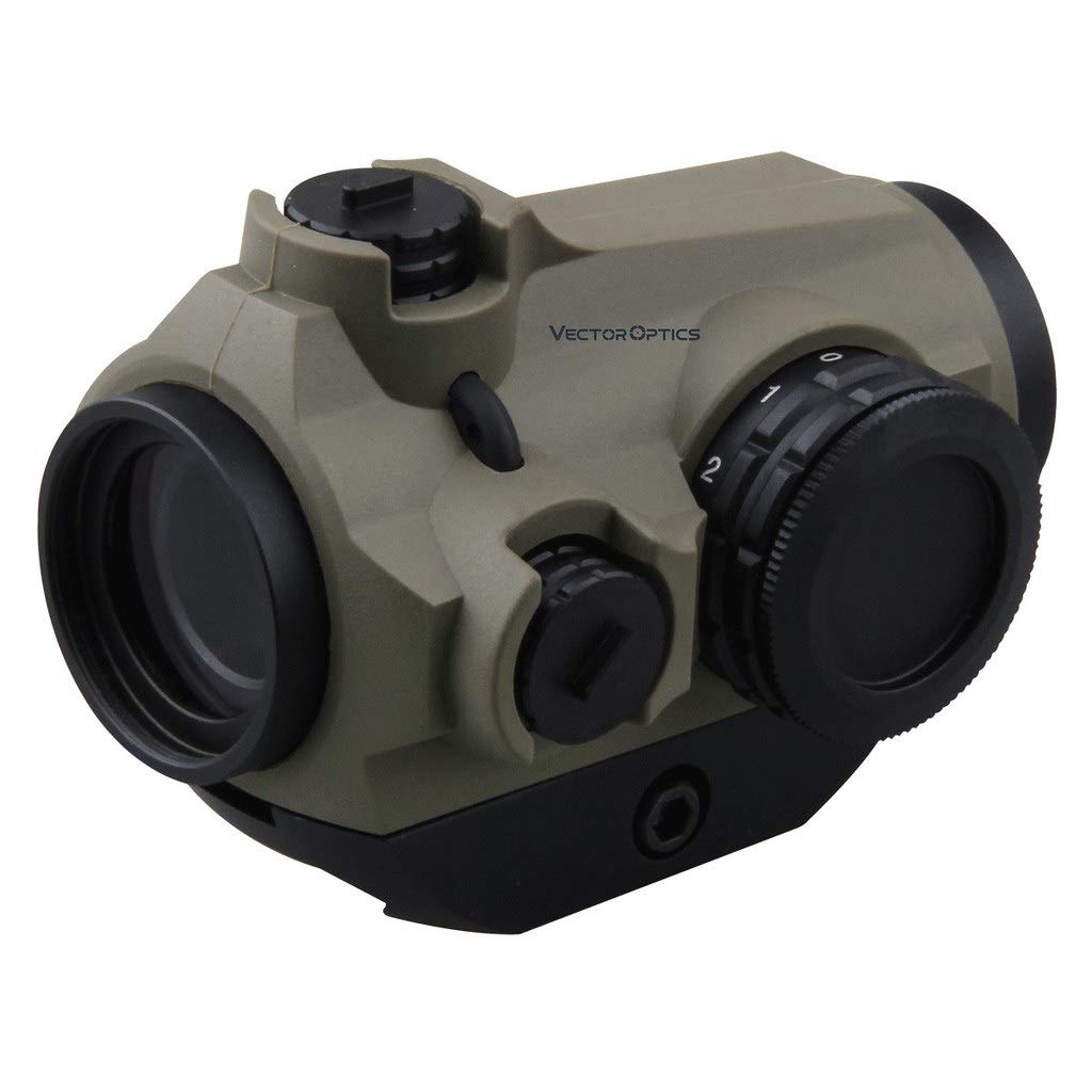 VECTOR OPTICS Maverick 1x22mm, 1 MOA Per Click, Red Illuminated