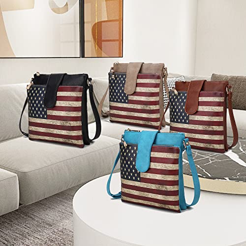 Image of MKF Collection Crossbody Bags for women, Vegan Leather Shoulder Bag Handbag Purse Adjustable strap, Messenger Bag by Mia K | Adjustable strap, Messenger