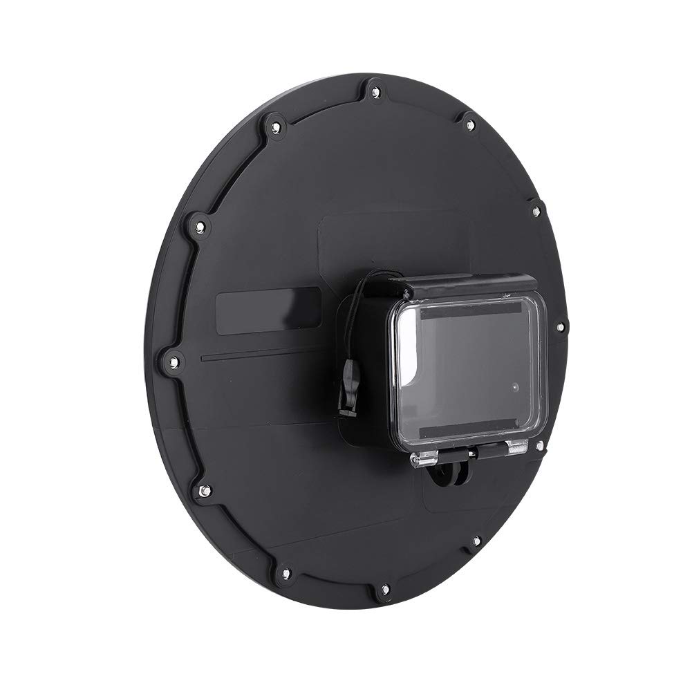 Alomejor Caisson de Protection pour GoPro Hero 5/6/7, Dôme 18cm, Diamètre