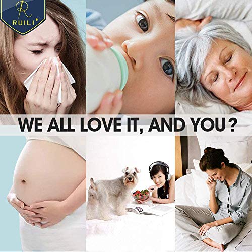 Ruili King Size Waterproof Zippered Mattress Encasement, Premium Breathable Vinyl Free Mattress Protector - Thumbnail 5