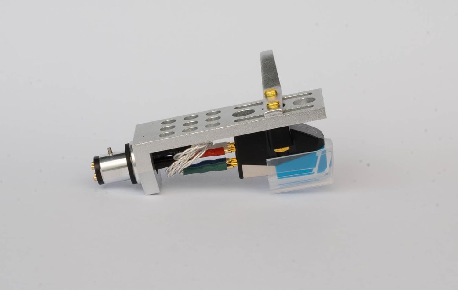 Silver Headshell Cartridge Mount, Stylus, Needle, Oil Bundle fits Denon DP-2500, DP-400, DP-500W, PL-1700W, DP-450usb, DP-67L, DP-3000, DP-80, DP-6000