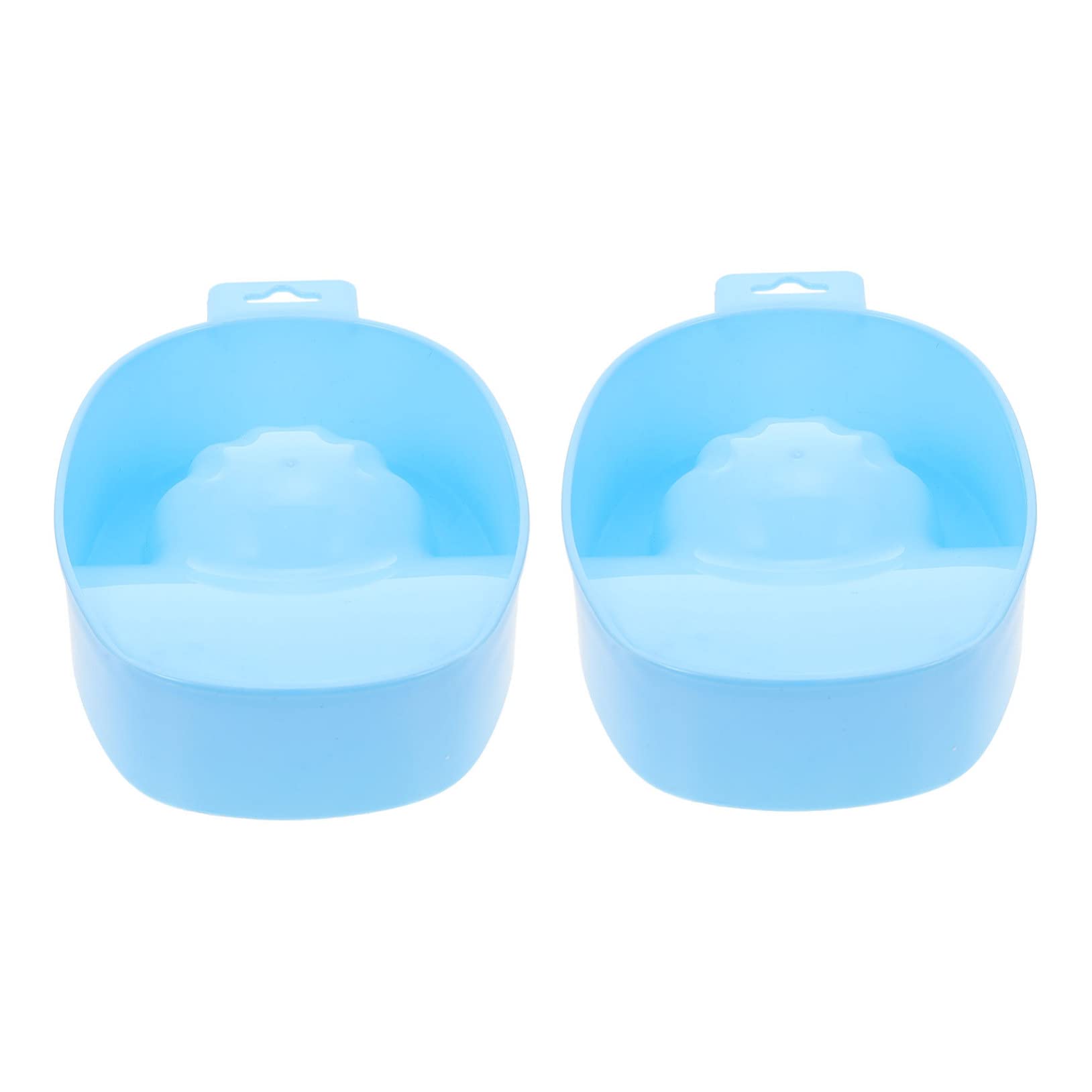 Generic 2pcs Hand Soak Bowl for Manicures Set Nail Soaking Bowl Kit Safe Material for Salon Home Use