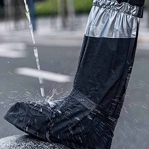 3 fundas impermeables para lluvia y senderismo con bandas reflectoras 3