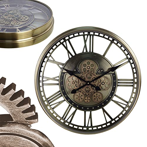 Horloge murale grande taille silencieuse pour supprimer le tic-tac du salon
