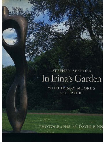 In Irina's Garden With Henry Moore's Sculpture 0500234582 Book Cover