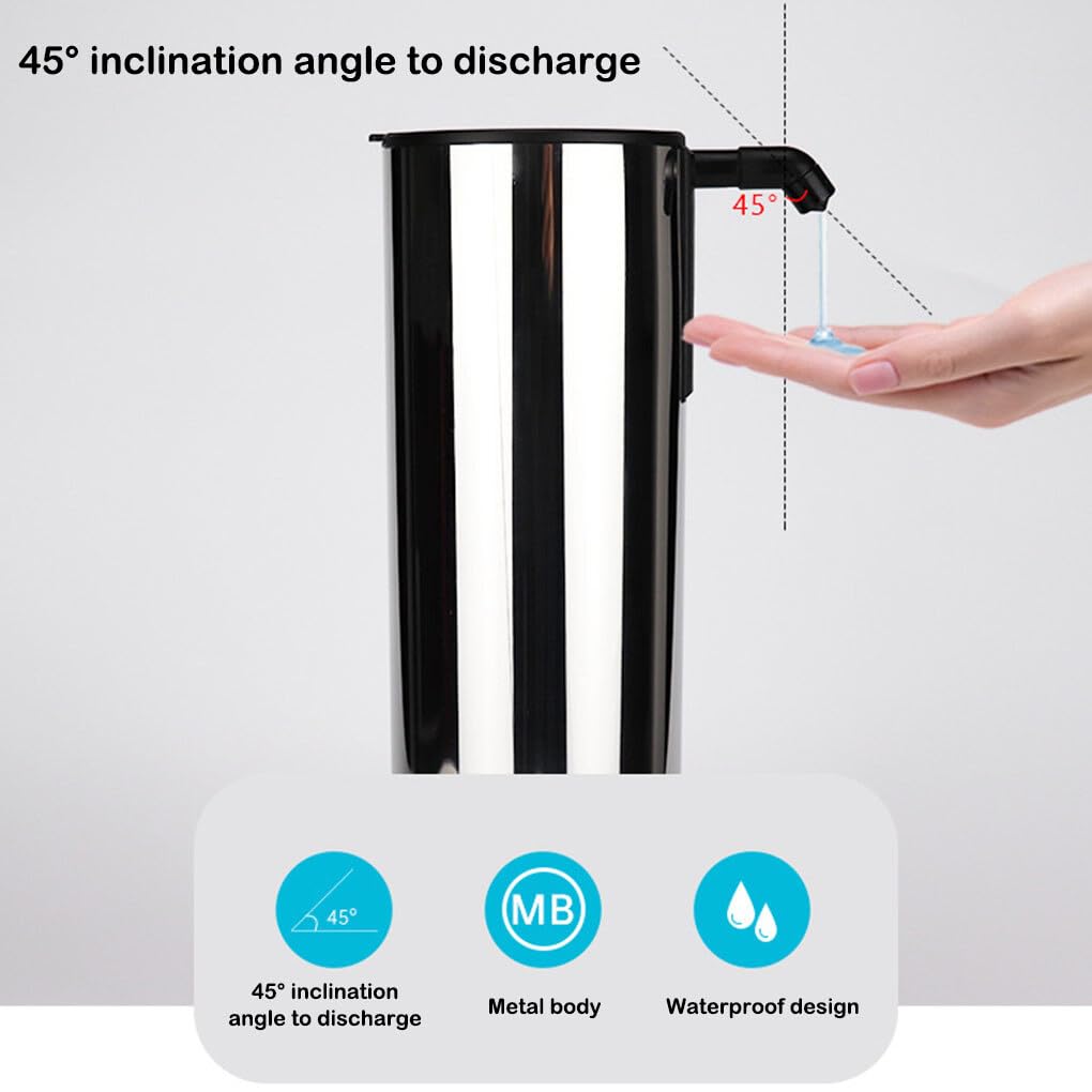Dispenser Automatici di Sapone Sensore Impermeabile Intelligente Bocca Larga 4 modalità Diffusore Shampoo Detersivo per bucato