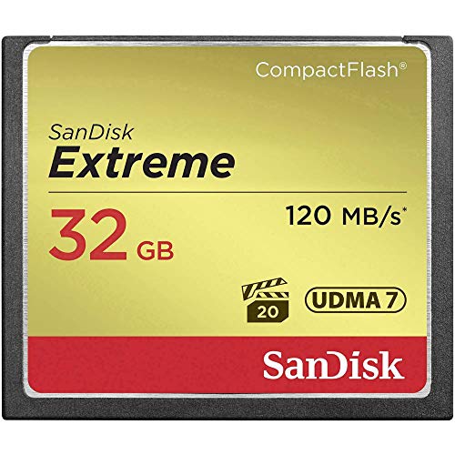 SanDisk Extreme CF 120MB/s, 85MB/s write, UDMA7
