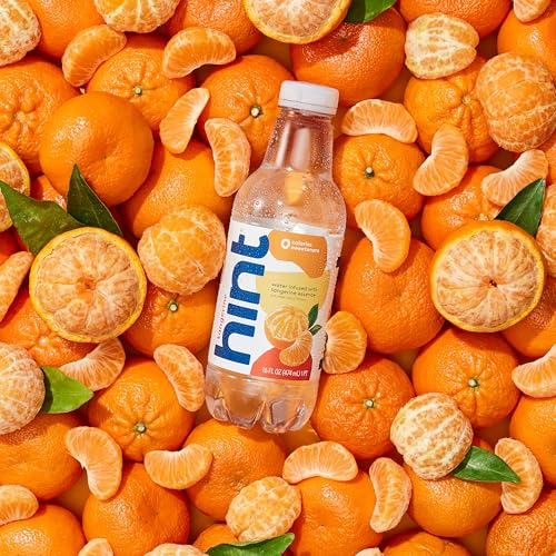Image of Hint Fruit-Infused Bottled Water, Tangerine - Sugar Free Flavored Water with Zero Calories, Naturally Flavored, and No Artificial Sweeteners - 16 Fl Oz (Pack of 12)