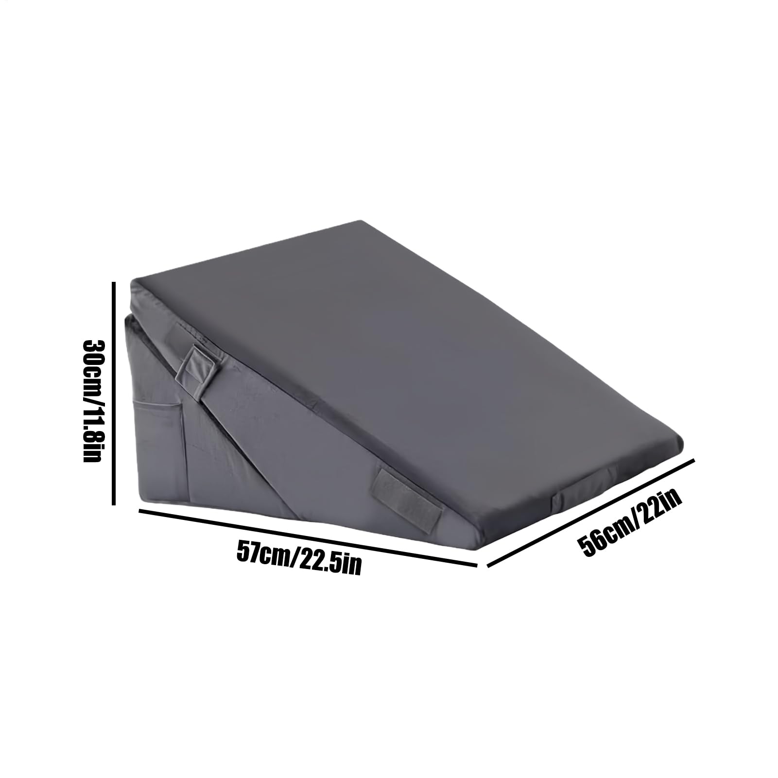 Almohada Cuña Para Dormir Almohada Con Inclinación Ajustable Y Diseño | Cojín Para Alivio De Molestias De Espalda Para En Hogar, Cama, Embarazo, Personas Mayores, Lectura Y