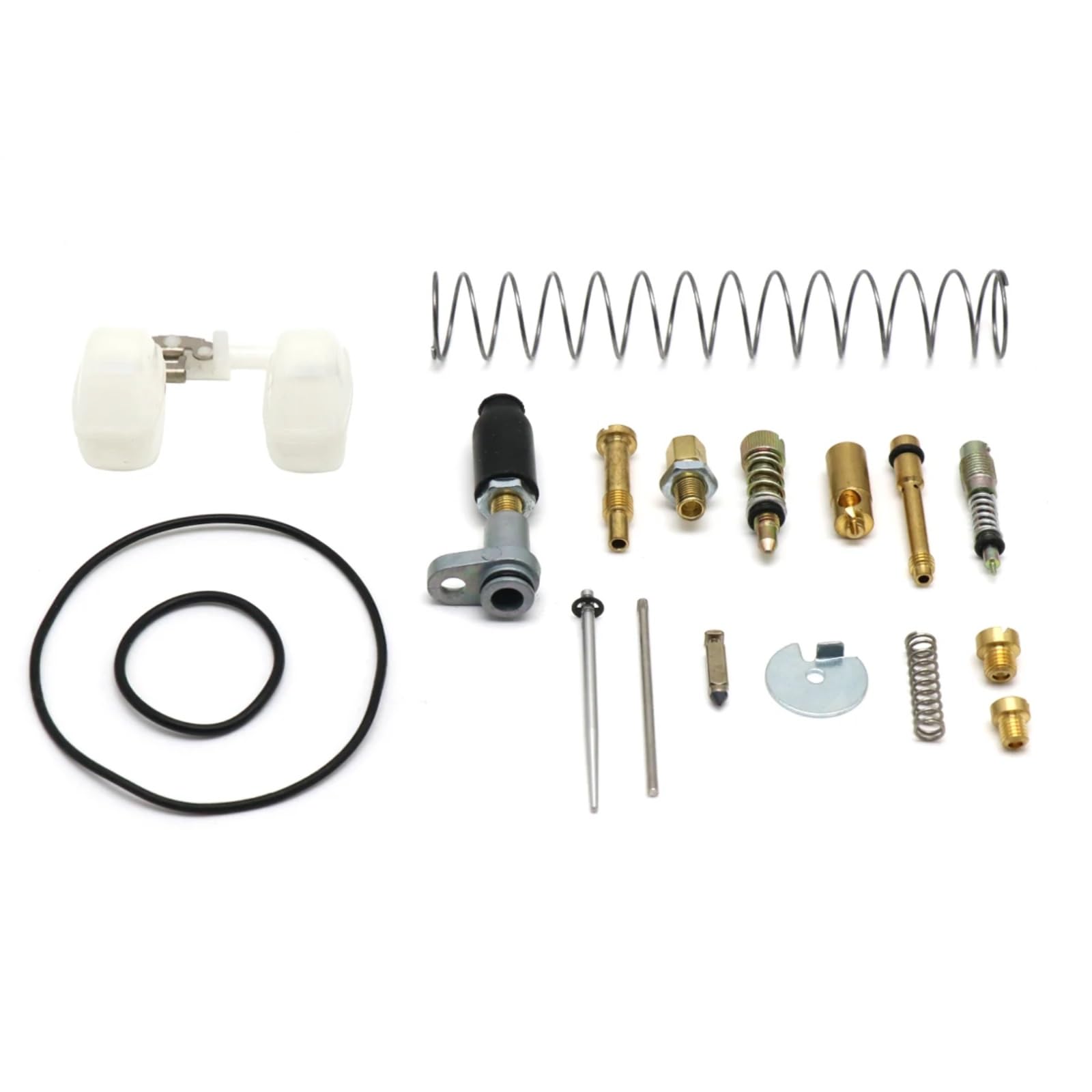 Kit Carburador Repuesto Kit De Reparación De Carburador De Motocicleta, Conjunto Completo De Carburador, Kit De Reconstrucción Compatible Con Dellorto Para PHBL24 PHBL25 PHBH28 PHBH30