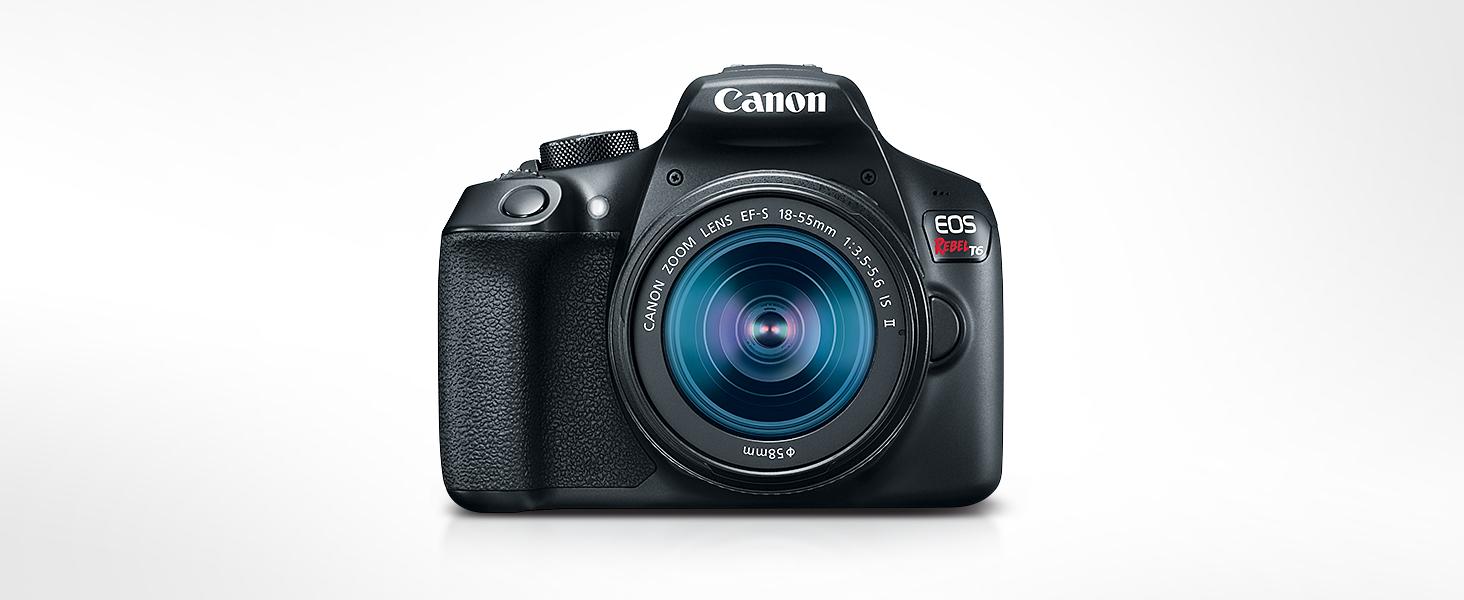 Amazon.com : Canon Digital SLR Camera Kit [EOS Rebel T6] with EF-S