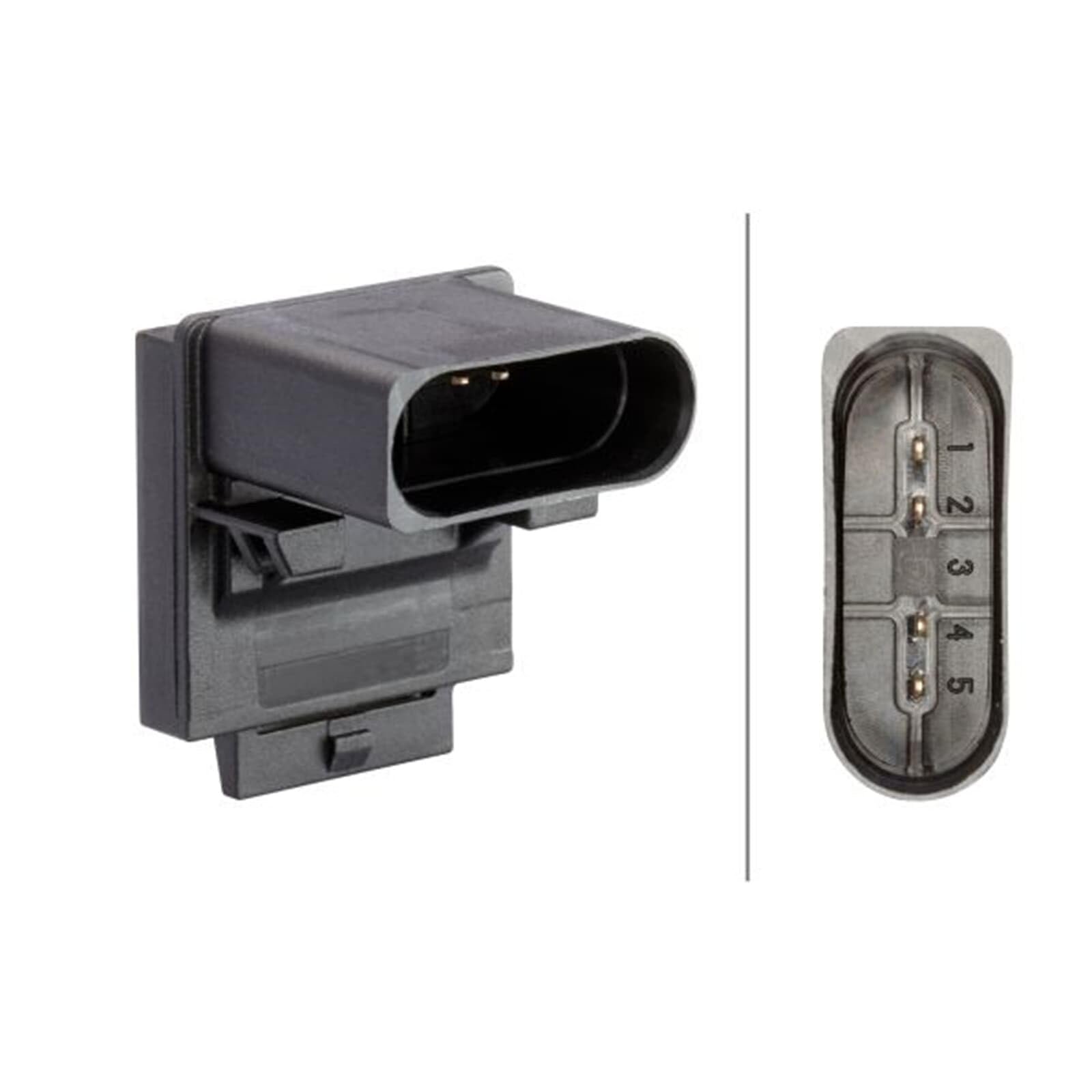 HELLA 6DD 010 966-671 Schalter, Kupplungsbetätigung (Tempomat) - 4-poliger Stecker