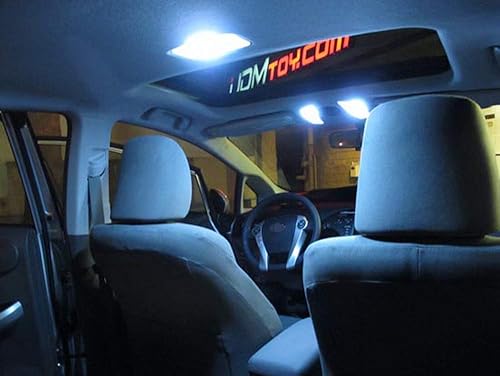 Miniatura 4 de ijdmtoy Premium SMD LED luces interior del paquete Combo para 2011-up Mazda 2, Xenon Blanco