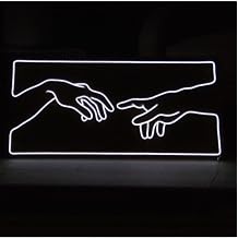 Neon Led Ayd nlatma Touch Gece Lambas  Parti S s  I kl  Duvar Dekor