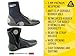 Cressi Minorca Long 3 mm Crew Diving Boots, Black/Black, US Men's 11 • US Ladies' 12