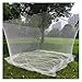 Solid White Nylon Netting,Nylon Fishing Net Mesh Anti Bird Netting Garden Net and Crops Protective Mesh,Cat Dog Chicken Pen Net(2Mx10M,12 Strands 2cm Cell)