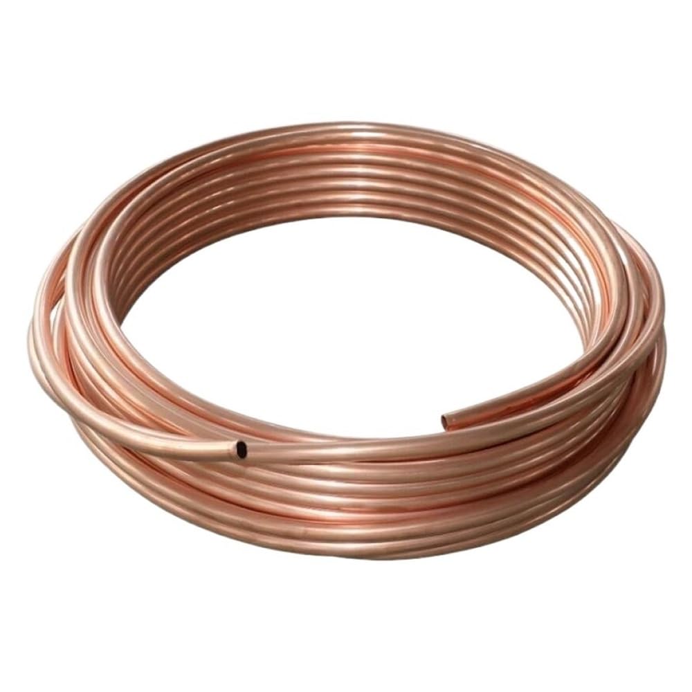 1 unidad de tubo de cobre blando en espiral for equipos de refrigeración, tubo flexible de alambre de cobre puro for circuitos de refrigeración(10METERS*4MM*1MM)