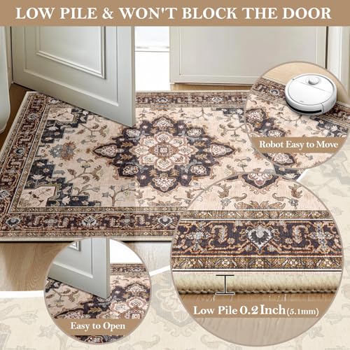 52% Off CAPALOCA Machine Washable Nursery Rug 8x10 - Image 3