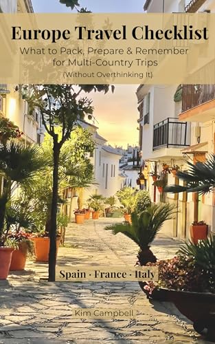 Europe Travel Checklist: What to Pack, Prepare & Remember for Multi-Country Trips (Without Overthinking It)