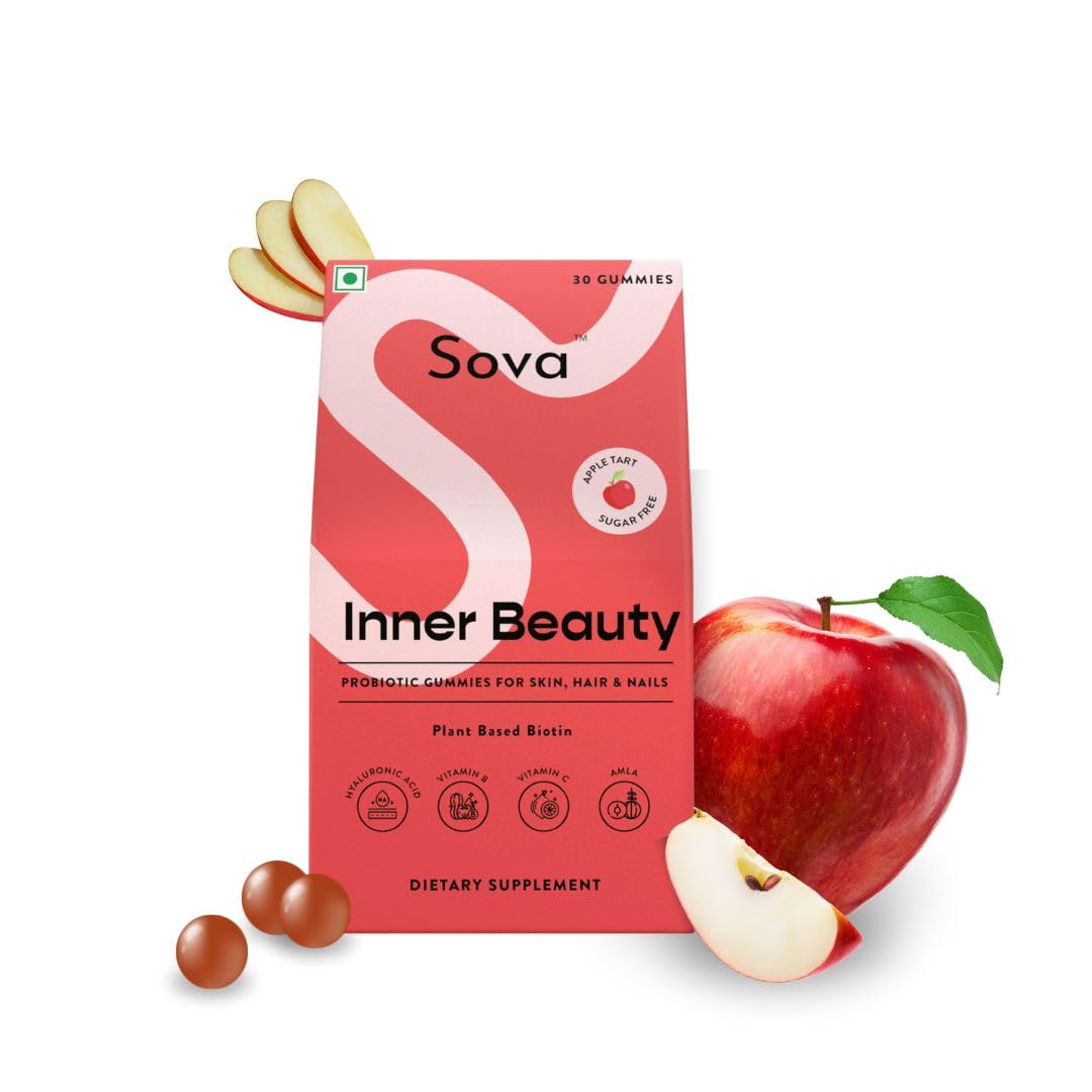See full amazon price history chart for Sova Probiotic Plant Based Biotin Gummies | Acne Prevention & Glowing Skin | Prebiotics + 5 Billion CFUs Probiotics |10000 mcg Plant-Based Biotin, Hyaluronic Acid, Vitamin C, Amla | 30 Vegan Sugarless Gummies Sova Probiotic Plant Based Biotin Gummies | Acne Prevention & Glowing Skin | Prebiotics + 5 Billion CFUs Probiotics |10000 mcg Plant-Based Biotin, Hyaluronic Acid, Vitamin C, Amla | 30 Vegan Sugarless Gummies (B0CRV1Y2D4) Amazon Price History, Amazon Price Tracker