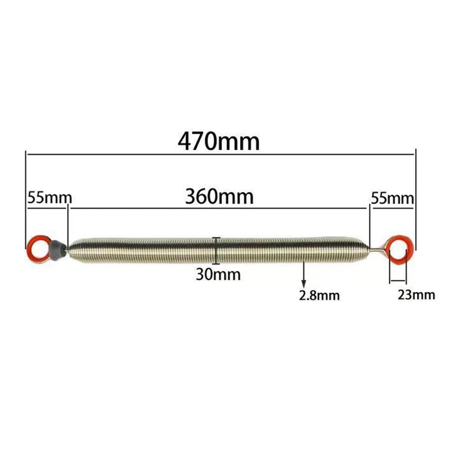 Muelle de Pilates Equipo Reemplazo Premium Fácil Montaje Resistencia Optimizada para Entrenamiento Fuerza Y Sesiones, Nivel de Tensión 27 Kg, para La Cama