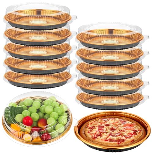 Yoiemivy Disposable Pie Carrier with Clear Lid