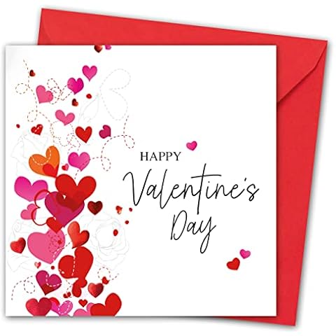 Eco-Friendly Valentine's Card with Envelope Cover