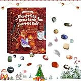 Reloj De Cuenta Regresiva De Piedras Preciosas De Lujo - Decoración Decorativa Brillante | Brillante Transparente Cuarzo Time Tracker Para Celebración, Fiesta De Fiesta, Recordatorio Diario, Pieza