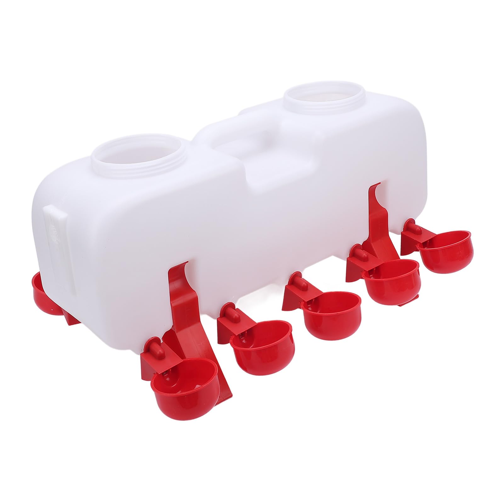 Alomejor Kit Abbeveratoio Automatico per Polli di Lunga Durata per Versatile Set di Mangiatoie per Pollame 29 Accessori