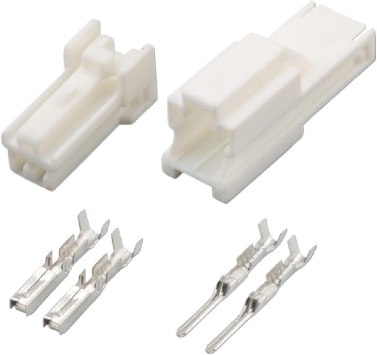 2Set Compatible Automotive Wiring Harness Connector DJ7026Y-2-11/21 Male Female 7122-8326/7123-8326 With Terminal(Dark Grey-2Sets)