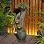 Bumilgar Water Fountain Outdoor Garden Decor, 39" Floor Standing 4-Tier Bowl Outdoor Fountains and Waterfalls with LED Lights for Garden, Patio, Backyard, Deck, Porch and Home Art Decor