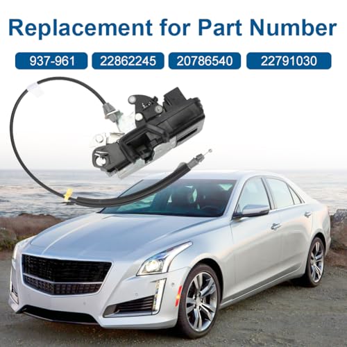 Image of WMPHE Front Right Passenger Side Power Door Lock Actuator Motor Compatible with Cadillac CTS 2009 2010 2011 2012 2013 2014 Replacement for 937-961 22862245 20786540 22791030